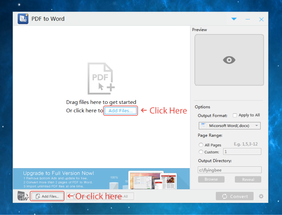 Step by Step to Convert PDF Files into Word Formats-Step 3