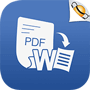 pdf to word icon